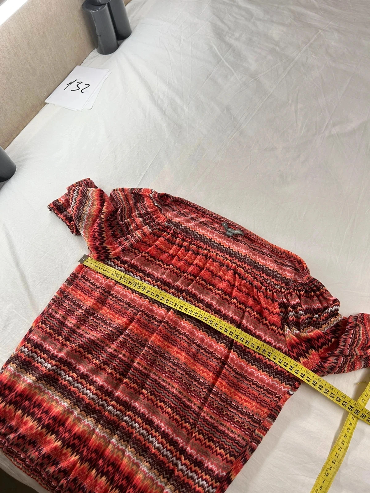 Blusa de listras rosa e multicolor vintage ici & maintenant – photo 7